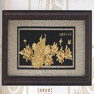 花開富貴-金箔精品