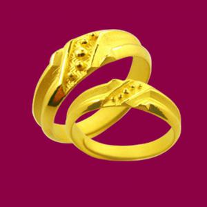 唯情-黃金結婚對戒