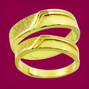 愛之永恆-黃金結婚對戒