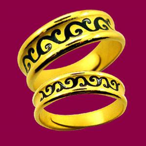 風情-黃金結婚對戒