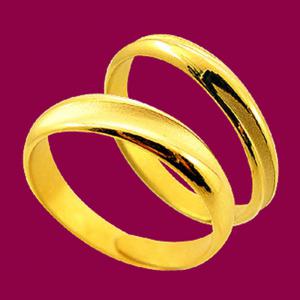 約定-黃金結婚對戒