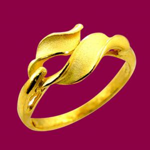 優雅-黃金戒指