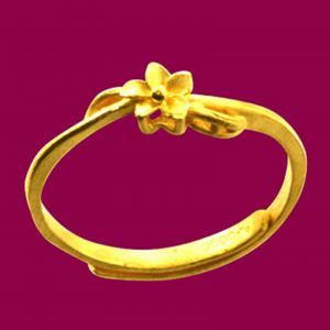 幸運交織-黃金戒指