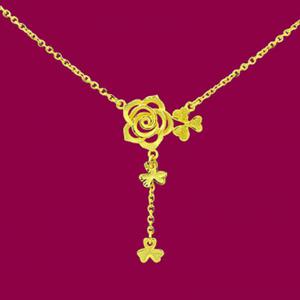玫瑰之戀-黃金小套鍊