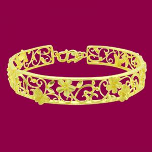花漾 單隻-黃金手環