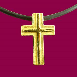 懷恩-黃金十字架金飾墜鍊