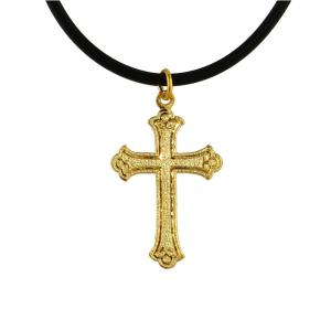 聖潔(約0.53錢)-黃金十字架金飾墜鍊