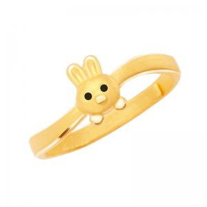 波比兔-黃金戒指