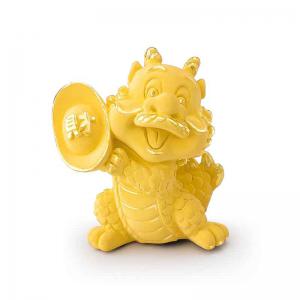 迷你元寶生肖龍-黃金擺件禮品